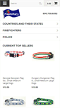 Mobile Screenshot of flagcollars.com